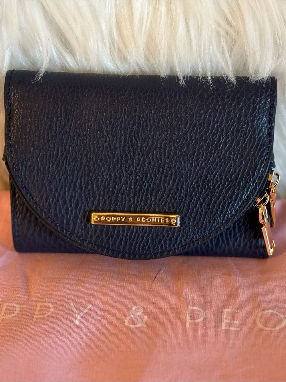 Poppy & Peonies Trifold Wallet